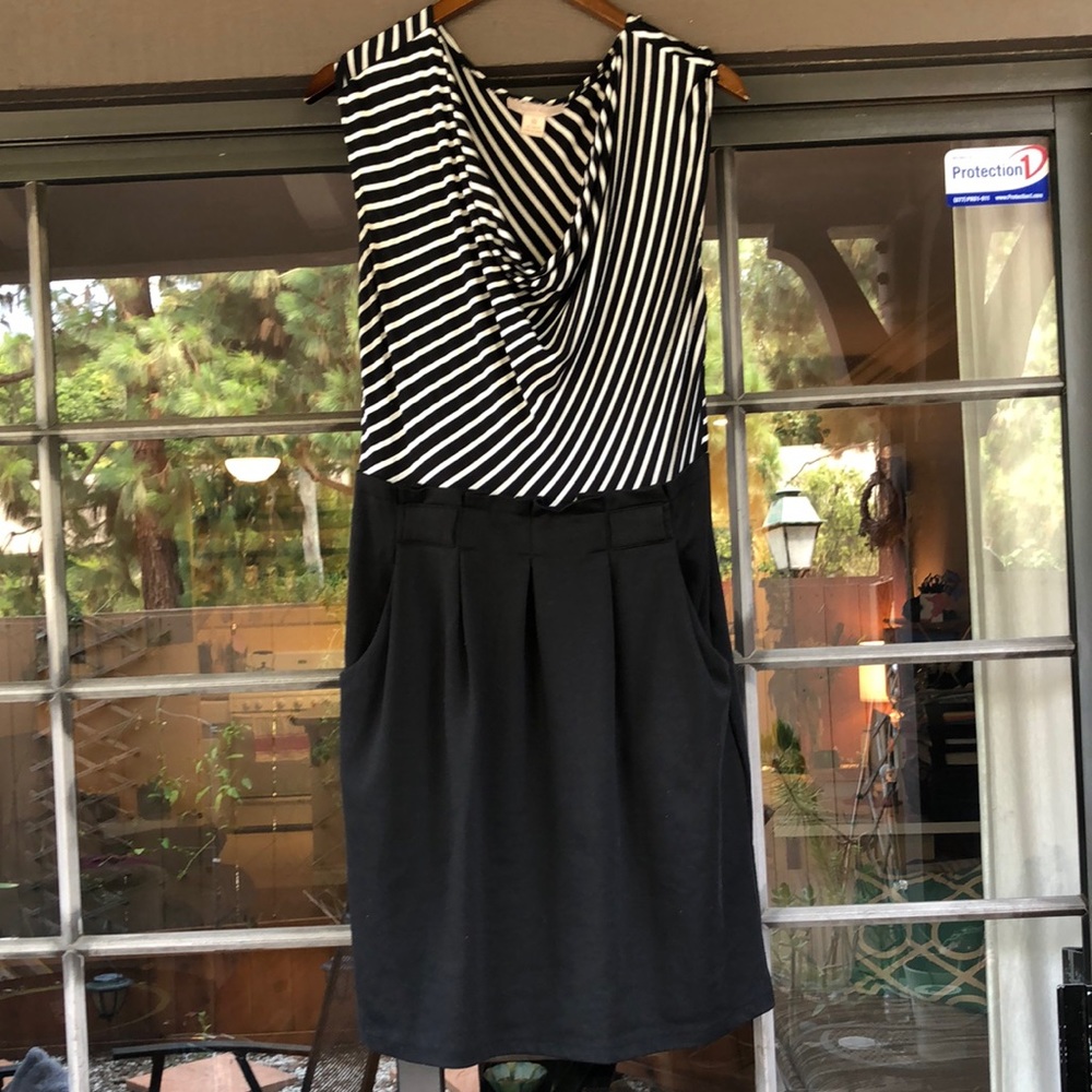 Jonathan Martin Cowl Neck Dress